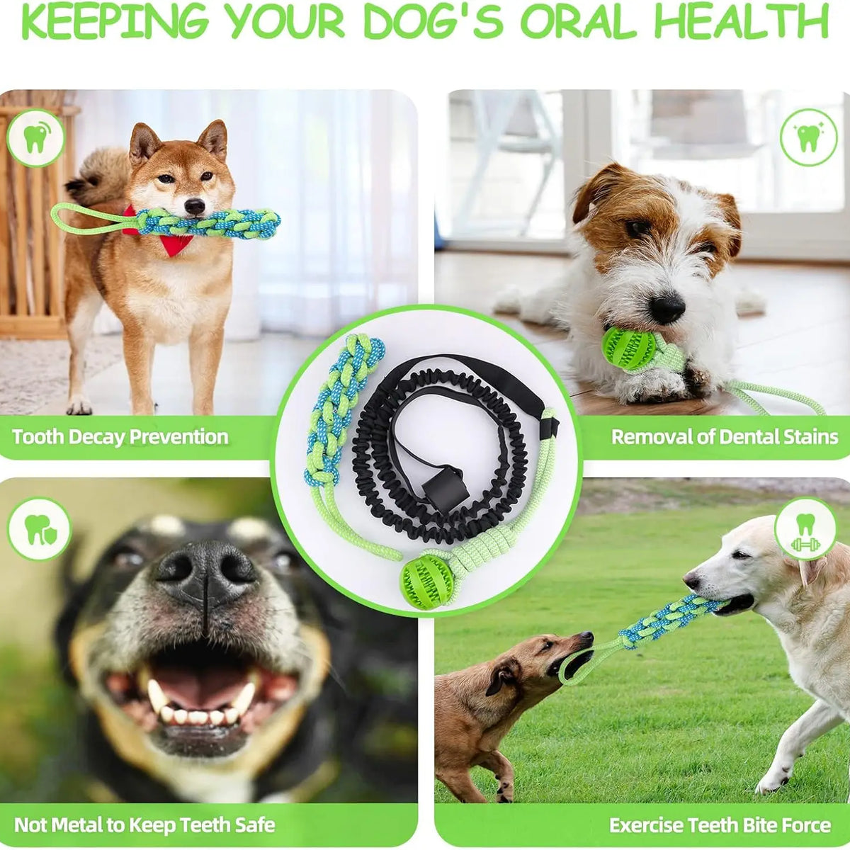 Hanging Tug-of-War Toy for Dogs