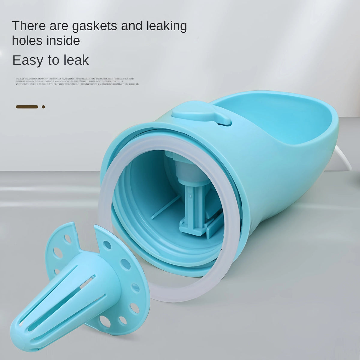 2-in-1 Portable Dog Water Bottle & Food Container