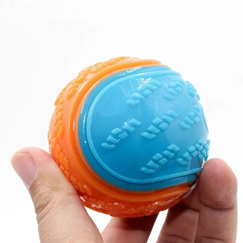 Teeth-Cleaning Squeaky Balls for Dogs (6-Pack)