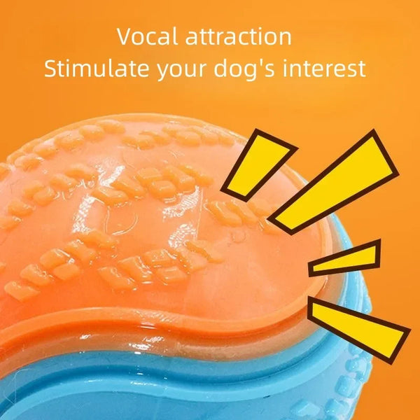Teeth-Cleaning Squeaky Balls for Dogs (6-Pack)