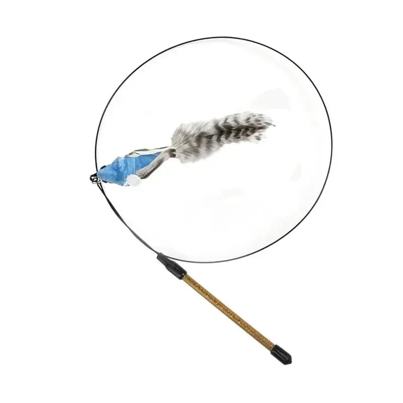 Interactive Cat Bird Toy – Handheld & Suction Cup Options