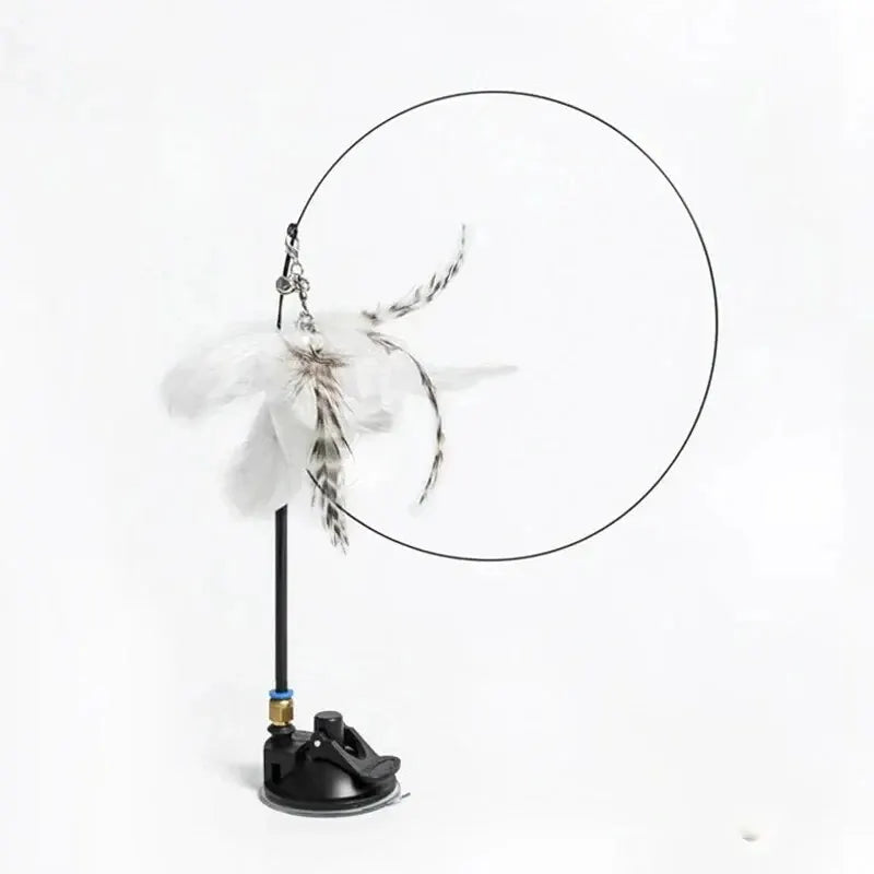 Interactive Cat Bird Toy – Handheld & Suction Cup Options
