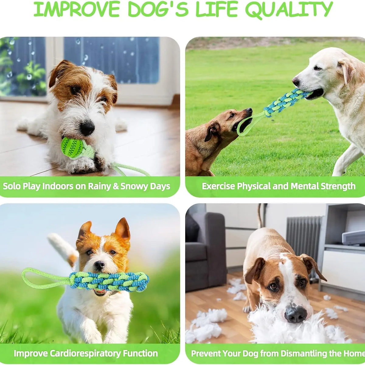Hanging Tug-of-War Toy for Dogs