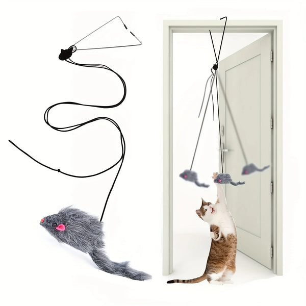 Interactive Door Hanging Cat Toy