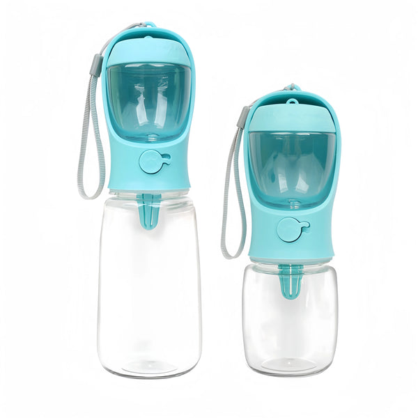 2-in-1 Portable Dog Water Bottle & Food Container