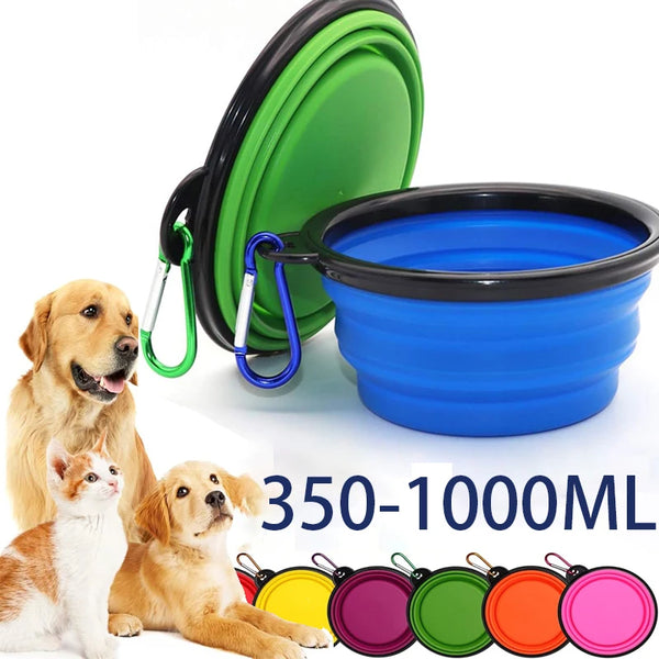 Portable 2-in-1 Pet Travel Bowl