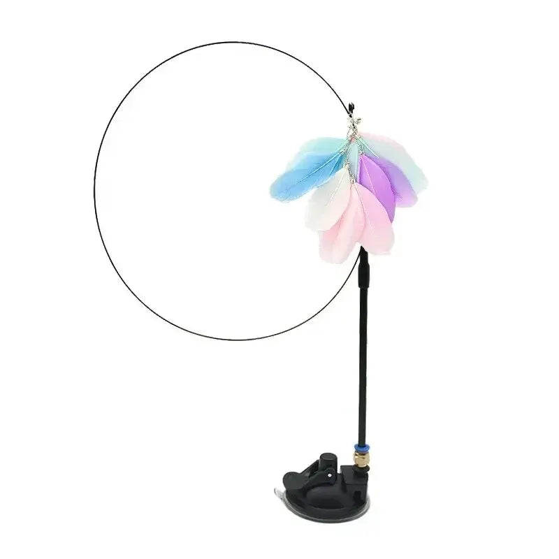 Interactive Cat Bird Toy – Handheld & Suction Cup Options