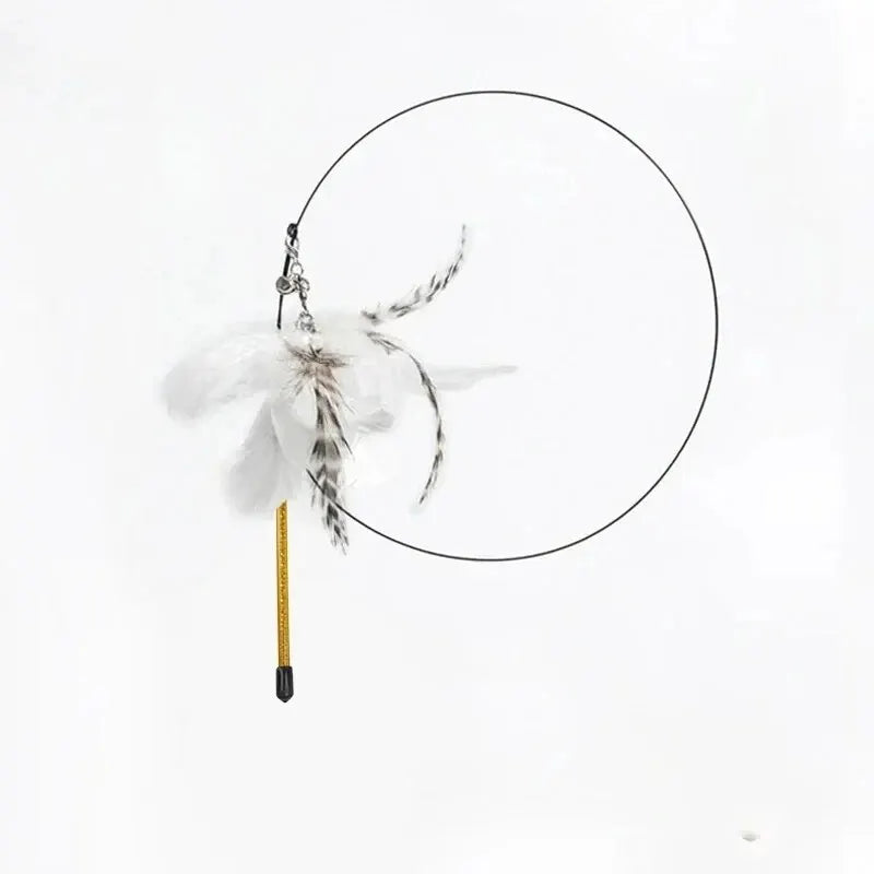 Interactive Cat Bird Toy – Handheld & Suction Cup Options